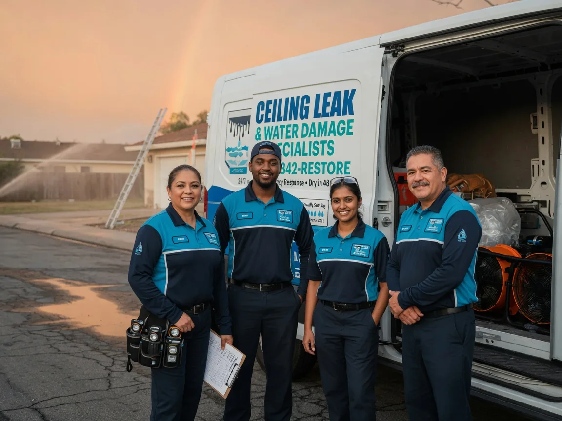 Ceiling Leak Cleanup company in Church Point, LA