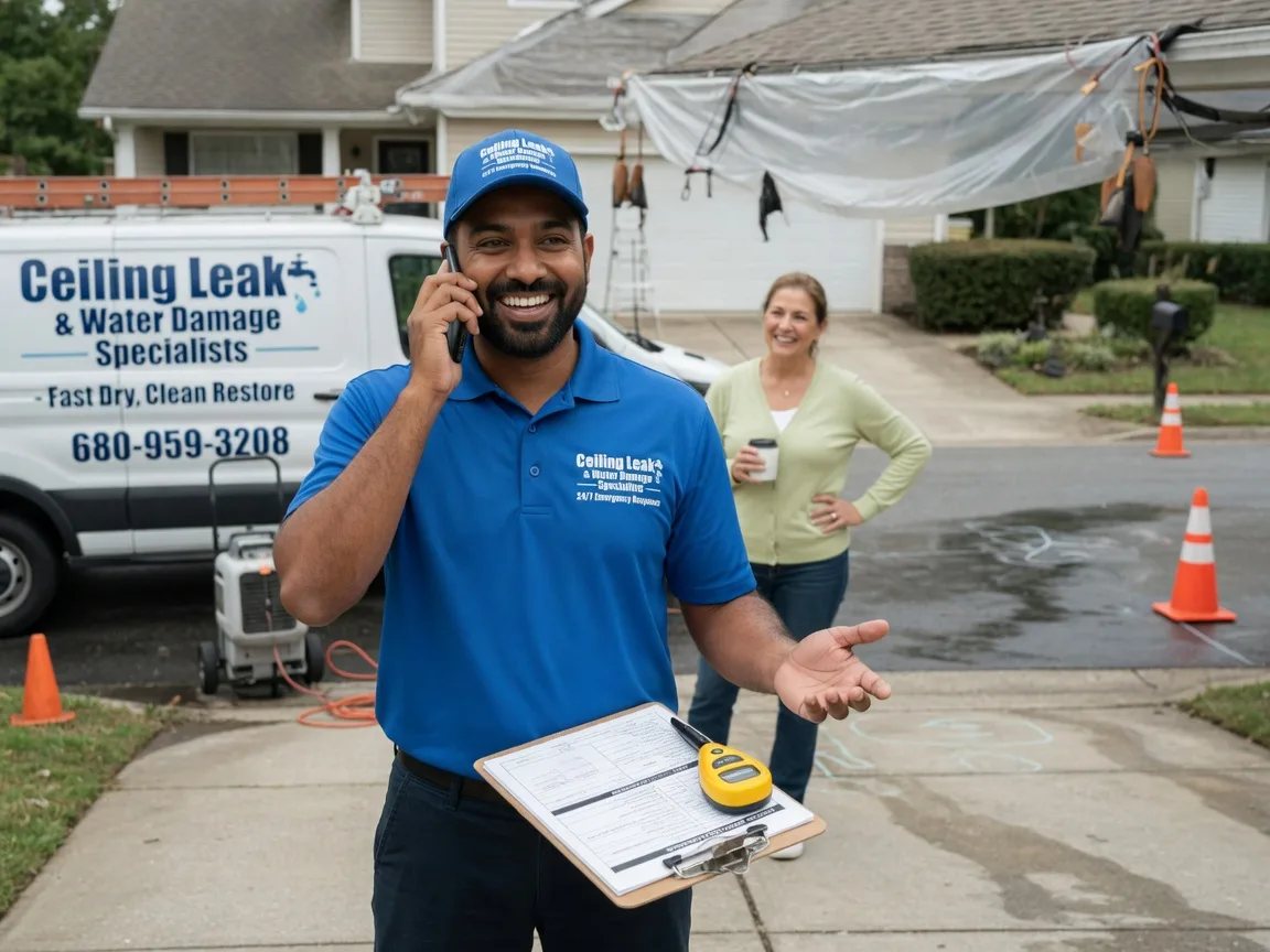 Ceiling Leak Cleanup Church Point, LA FAQs